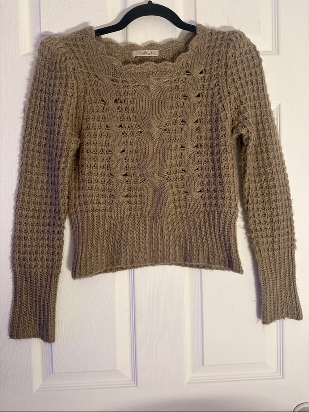 Darling| Cable Knit Sweater - Picture 2 of 7